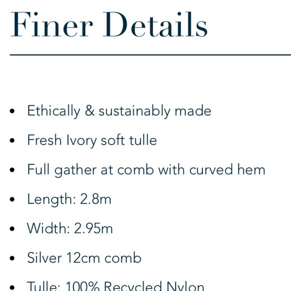 Grace Loves Lace Grace veil - Picture 3 of 8